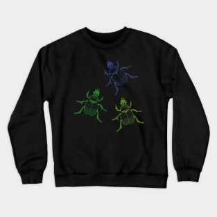 Scarabaeus sacer insects Crewneck Sweatshirt